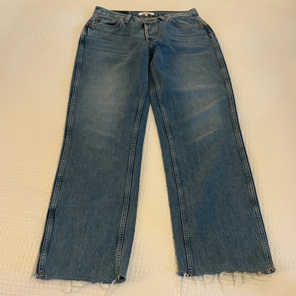 Re/Done Straight Leg Jean